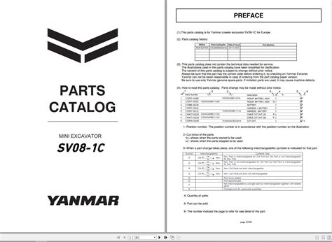 amazon yanmar mini excavator parts|yanmar excavator parts catalog.